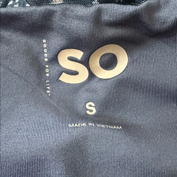 SO Blue Floral Tank Top - Picture 5 of 6